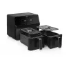 Fritadeira Tristar FR-9026 dupla 8 L autónoma 2700 W fritadeira de ar quente preta