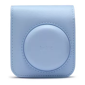 Fujifilm Instax - Bolsa para câmara - pele sintética - azul pastel - para Instax Mini 12 (70100157188)