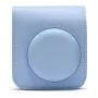 Fujifilm Instax - Bolsa para câmara - pele sintética - azul pastel - para Instax Mini 12 (70100157188)