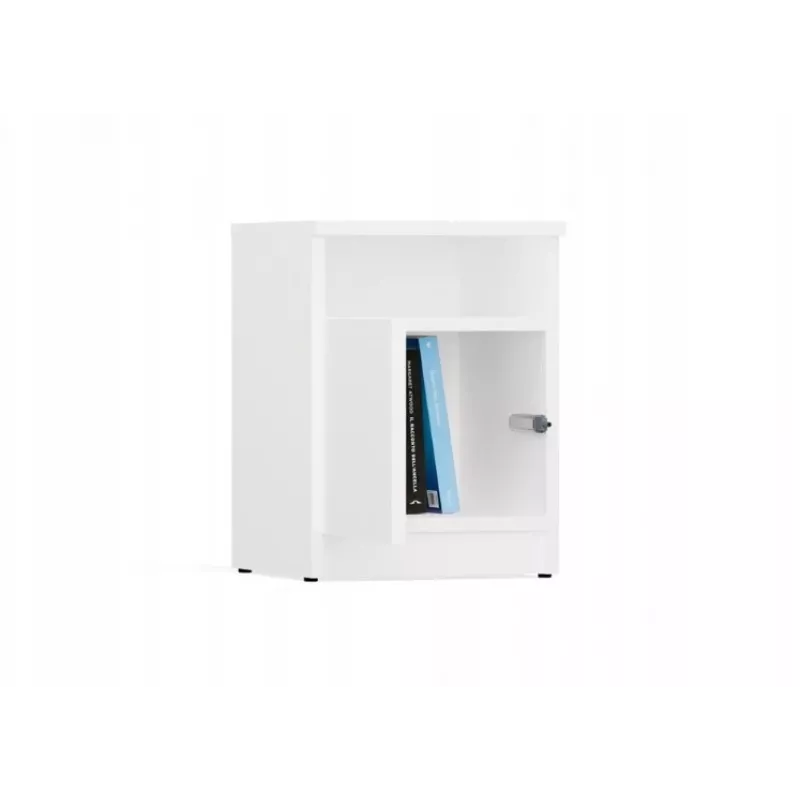 Mesa de cabeceira GALAX 30/1D branco