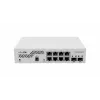 Switch de rede MikroTik CSS610-8G-2S+IN — 8x Gigabit RJ-45, 2x SFP+ 10G, PoE, entrada 12–57V