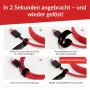 Abraçadeiras com fecho de velcro LTC ProBasic conjunto de 50 peças