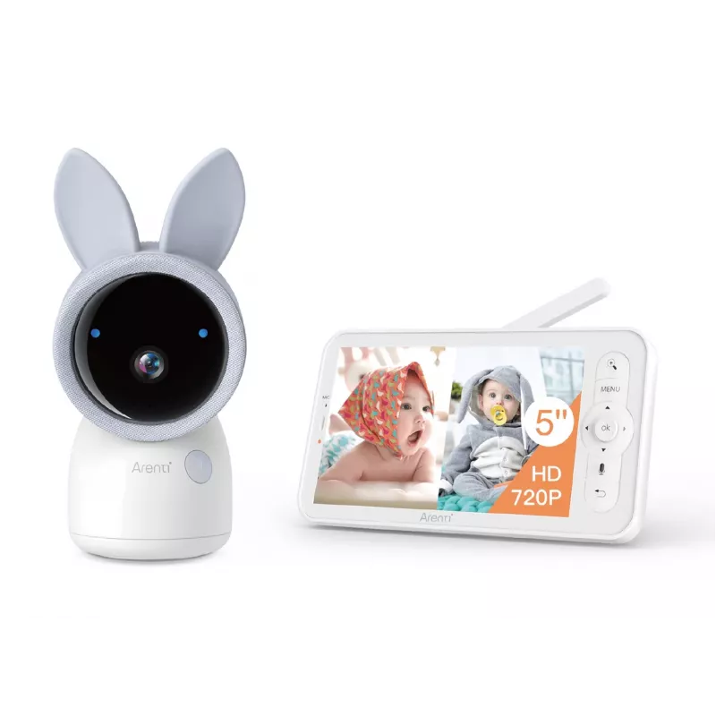 Arenti AInanny A4 Kit Plus babá eletrónica Wi-Fi com ecrã LCD