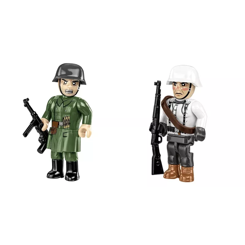 Conjunto de construção Cobi Batalha de Stalingrado — 76 peças, diorama histórico
