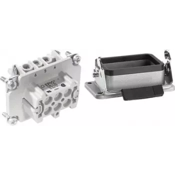 Conjunto de conectores LappKabel EPIC®KIT H-BE 6 75009637 6 + PE parafusos 1 conjunto (75009637)