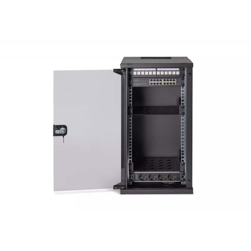 Rack de parede Digitus DN-49105-SET 12U 60 kg IP20