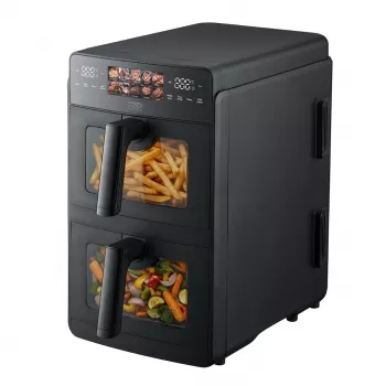 Fritadeira de ar quente vertical de cesto duplo PROMIS FRP1560