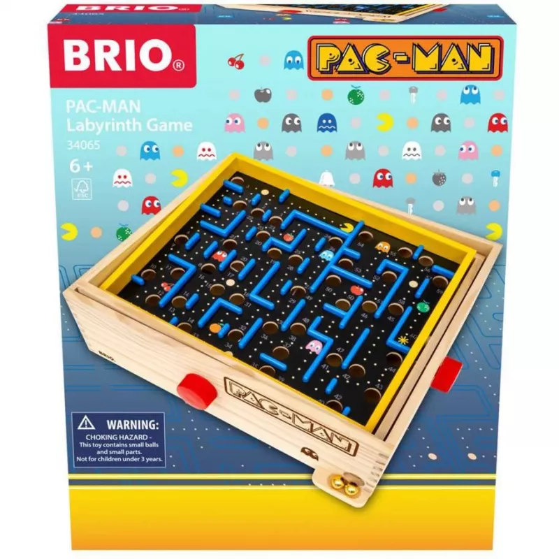 PAC-MAN Labirinto, jogo de destreza