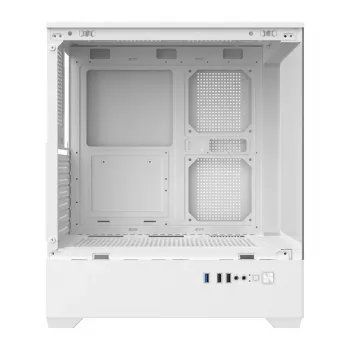 Caixa de computador DarkFlash C365 (branca) compatível com ATX/mATX/Mini-ITX