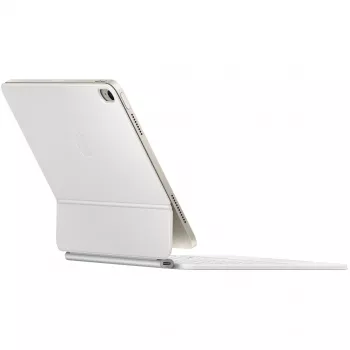 Teclado Apple Magic QWERTY UK English branco trackpad