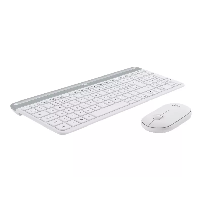 Conjunto de teclado e rato Logitech MK470 combo fino
