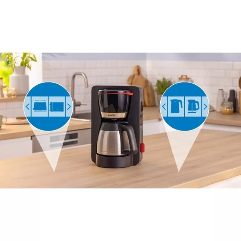 Máquina de café de filtro Bosch TKA6M273 1,1 L