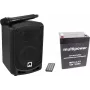 OMNITRONIC conjunto WAMS-65BT + bateria (20000329)