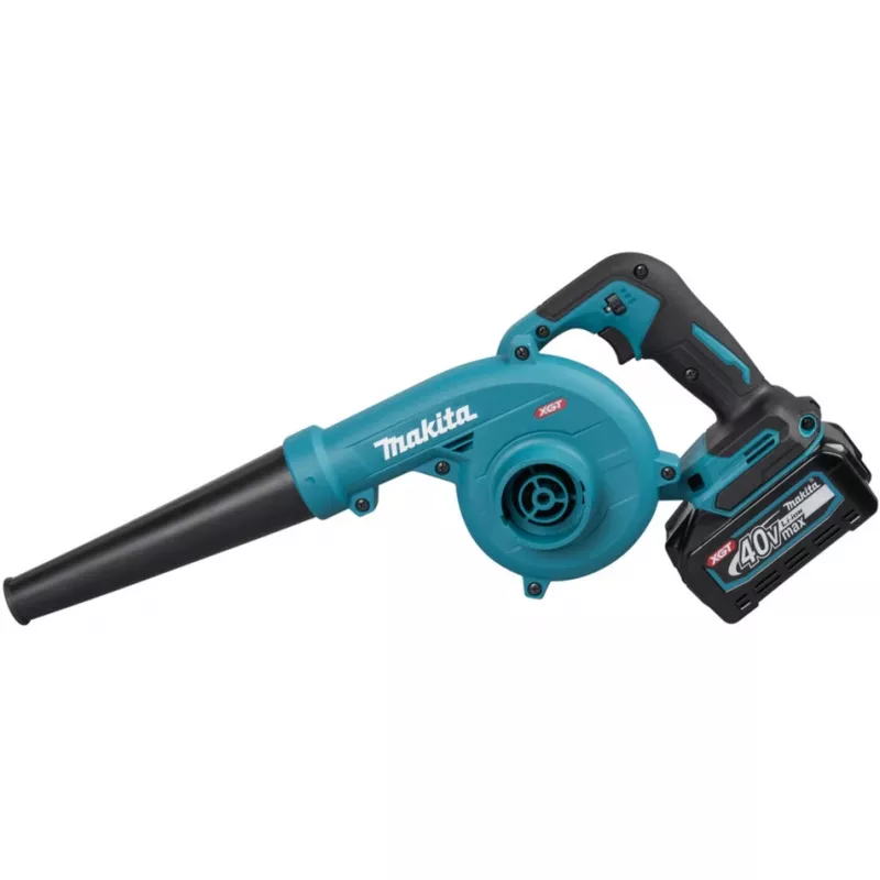 Soprador a bateria UB002GZ01 XGT, 40 volts, soprador de folhas azul/preto, sem bateria e carregador