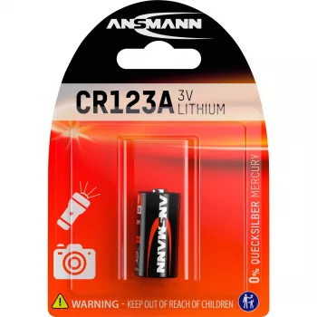 Pilha Ansmann Special CR 123 A