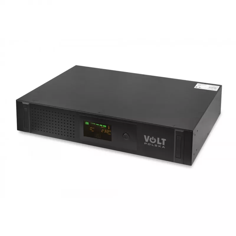 UPS fonte de alimentação ininterrupta Volt Polska Rackups 1200VA 720W