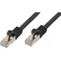 Cabo de rede S/CONN Cat. 7 S/FTP 30 m preto