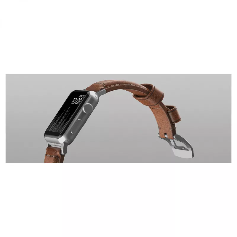 Nomad NM1A4RST00 – pulseira – smartwatch – castanha – Apple – Apple Watch Sport – Apple Watch – Apple Watch Edition – pele
