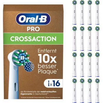 Cabeças de escova de substituição Oral-B Pro CrossAction, 16 unid.