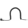 Cabo Espiral Bachmann H05VV-F 3G 1.5mm² C 1.0m preto AEH/CEE7/7 - Cabo