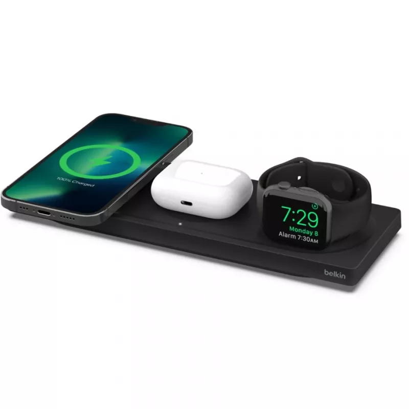 Carregador sem fios Belkin BOOST↑CHARGE PRO carregamento rápido preto