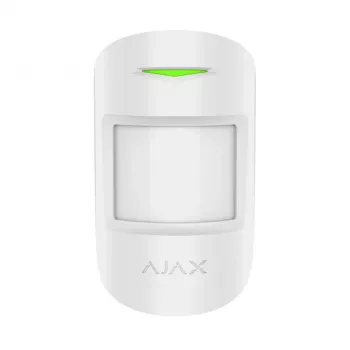 Detetor de movimento Ajax MotionProtect Plus (branco)