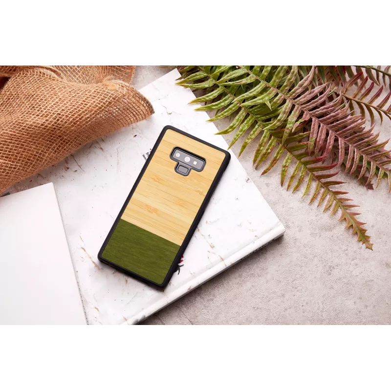 Capa para smartphone Man and Wood para Samsung Galaxy Note 9 — Bamboo Forest preto