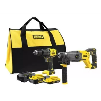 Chave de parafusos STANLEY ST KIT V20 SFMCK216MDS (SFMCD715 + SFMCH900) 1x4.0Ah 1x2.0Ah