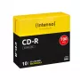 Intenso - 10 x CD-R - 700MB (80 Min) 40x - Slim Jewel Case - suporte de armazenamento (1001622)