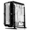 Placa de distribuição frontal para refrigeração líquida personalizada de PC, Singularity Spectre 2.0 Elite – suporte frontal para reservatório/fluxo (SC-SPECTRE-ELITE-FRONT-BK)
