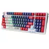 Teclado gaming mecânico A4Tech Bloody S98, USB, Sports Navy, interruptores BLMS Red Plus