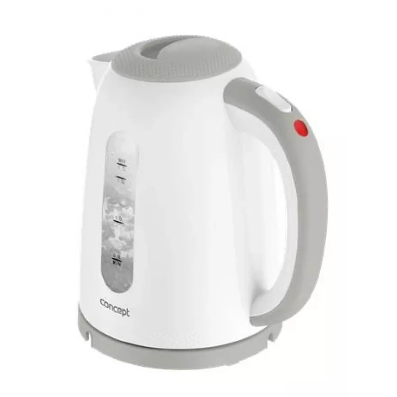 Chaleira elétrica Concept RK2335 1,7 l 2200 W cinzento, branco
