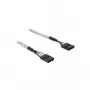 Pinheader USB 4 pinos/5 pinos FM/FM DeLOCK 82439