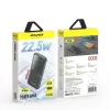 Powerbank Awei P10K 10000 mAh 22,5W preto/preto (10000mAh, 22W, 22,50Wh), powerbank, preto