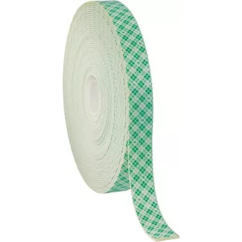 Fita adesiva de espuma dupla-face 3M FT-0024-8029-9, 66 m de comprimento × 19 mm de largura, cor creme