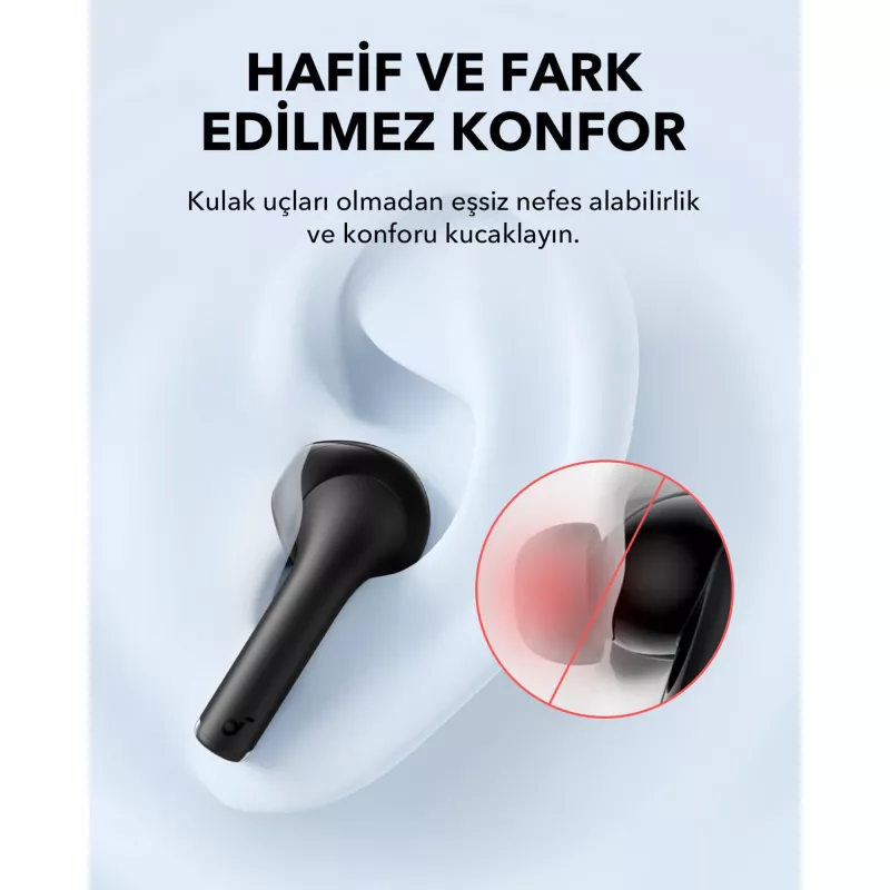 Headset In-Ear True Wireless Anker Soundcore A3994G11 K20i, USB-C, preto, intra-aural