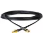 Cabo de extensão de antena INSYS 5 m SMA para SMA, preto