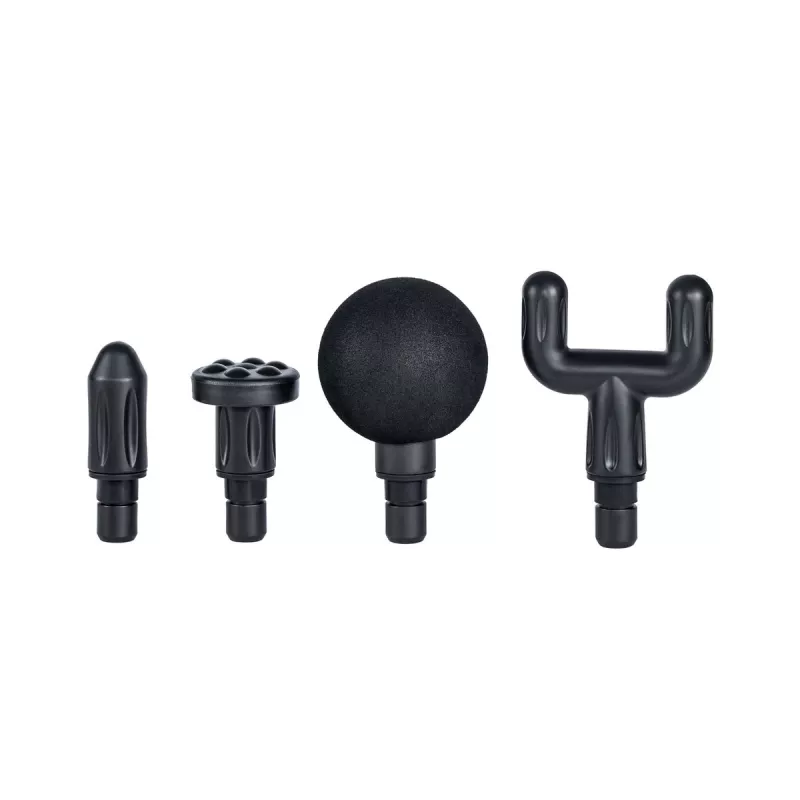 Pistola de massagem mini Extralink Rosa, 4 acessórios