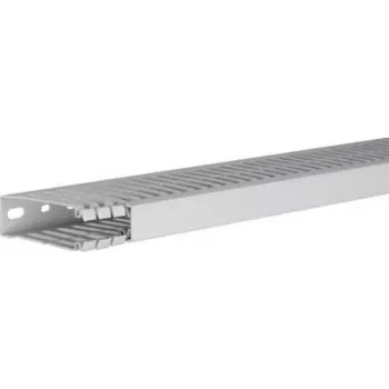 Calha de cabos Hager (C x L x A) 2000 x 25 x 80 mm HA780025 1 unid. cinzento claro (HA780025)