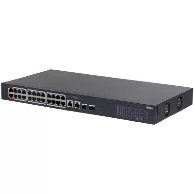 Dahua Technology DH-CS4226-24ET-240 switch de rede gerido L2 Gigabit Ethernet (10/100/1000) Power over Ethernet (PoE) preto