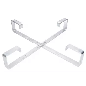 Suporte de cabos Extralink estrutura de quatro braços para armazenamento de cabos 600x600x100mm