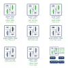 Carregador USB Akyga Charge Brick AK-CH-17 65 W, 2 x USB-C PD + 2 x USB-A QC 4+, preto