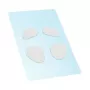 Patins para rato Endgame Gear XM1, 99,5 % PTFE, branco — conjunto individual