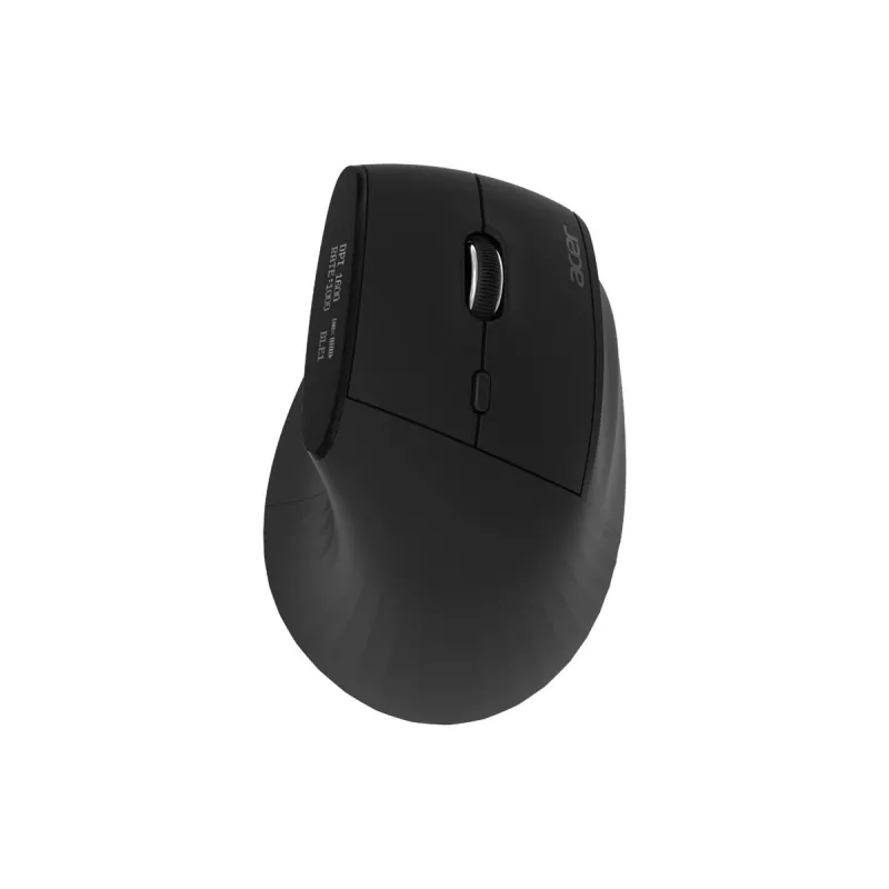 Acer Smart Fit rato vertical HP.EXPBG.020, sem fios/Bluetooth 5.0, 8000 DPI, preto