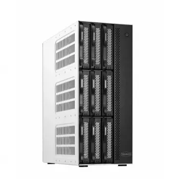 TerraMaster T9-500 PRO NAS/Servidor de armazenamento Desktop Intel® Core™ i7 16 GB DDR5 0 TB Cinzento
