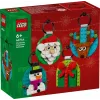 Bricks Iconic 40744 seleção de decorações de Natal
