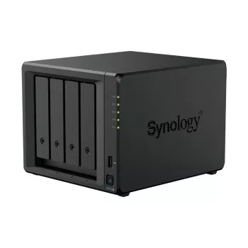 Synology DiskStation DS925+ NAS/Servidor de armazenamento Ryzen Embedded V1500B 4 GB DDR4 0 TB Preto