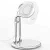 Suporte de carregamento para Apple Watch SAW-300 indutivo prateado