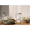 Brita Glass+1 Maxtra Pro Pure Performance jarro filtrante de vidro, 2,5 l totais / 1,5 l filtrados, adequado para máquina de lavar loiça, cinzento