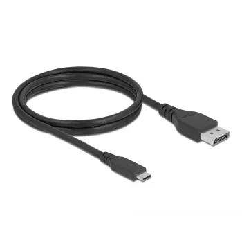 Cabo USB Type-C para DisplayPort DeLOCK 86040 8K 60 Hz 1,5 m